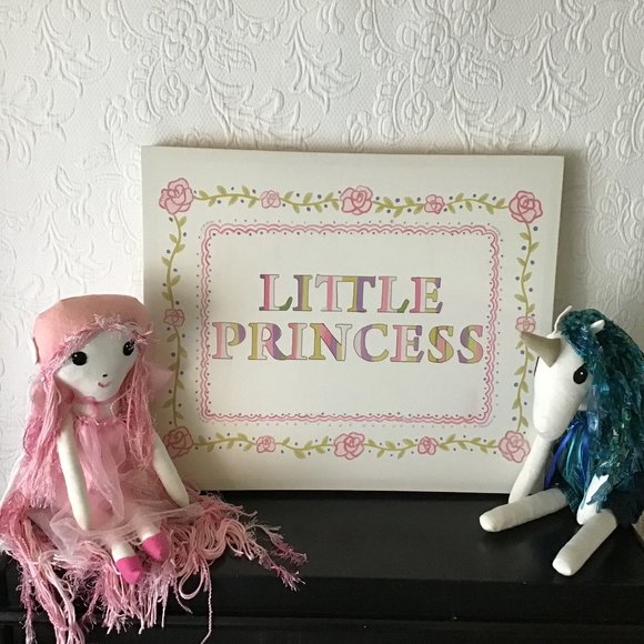 Little Princess Canvas Wall Art - Picture 3 of 7